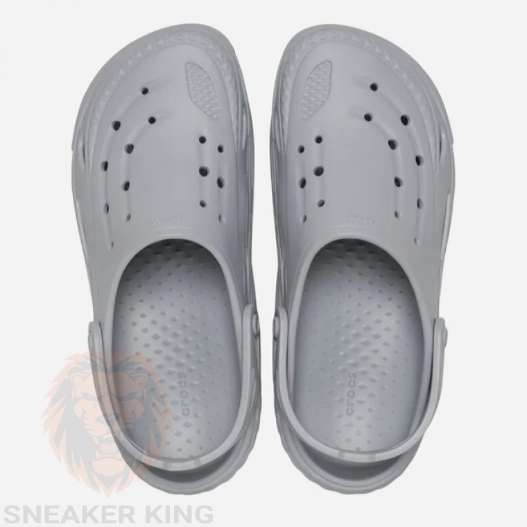 Шльопанці крокси Crocs Off Grid Clog сірі 209501-007